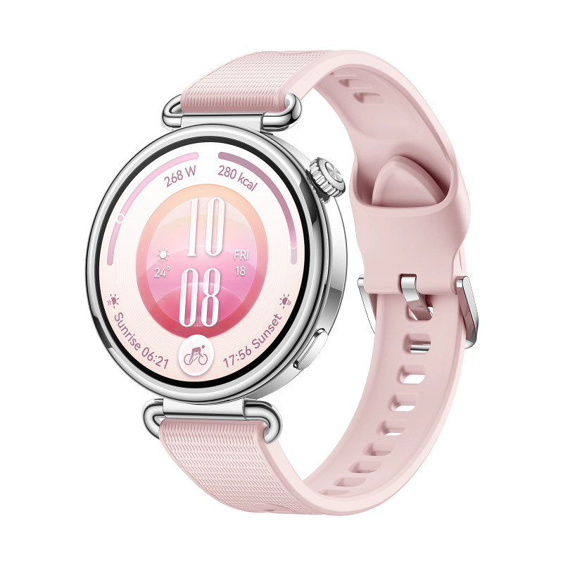 HUAWEI WATCH GT 7 41mm 8060120036105 Women's Pink Smart Watch - angled front view (image 1)