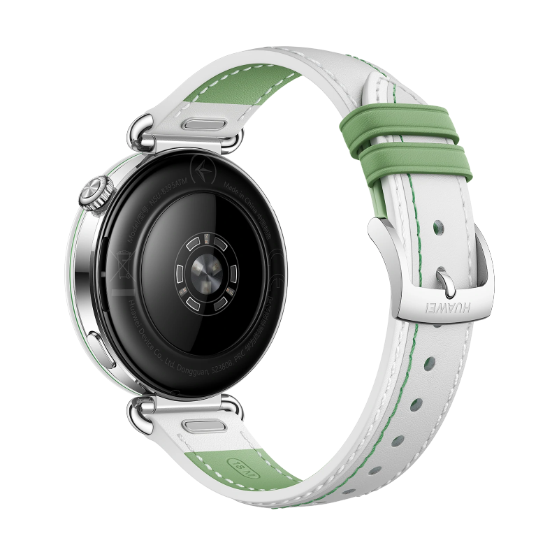 HUAWEI WATCH GT 7 41mm 8060120036107 Women's White / Green Smart Watch - rear sensor view (image 6)