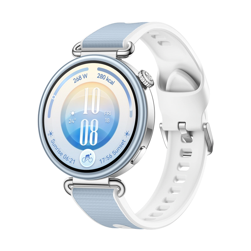 HUAWEI WATCH GT 7 41mm 8060120036104 Women's Blue Smart Watch - angled front view (image 1)
