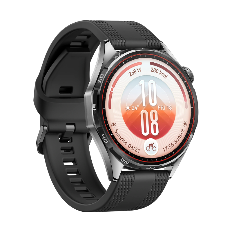 HUAWEI WATCH GT 7 46mm 8060120036103 Men's Black Smart Watch - alternate angled view (image 3)