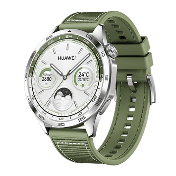 HUAWEI WATCH GT 4 46mm Green Woven Strap