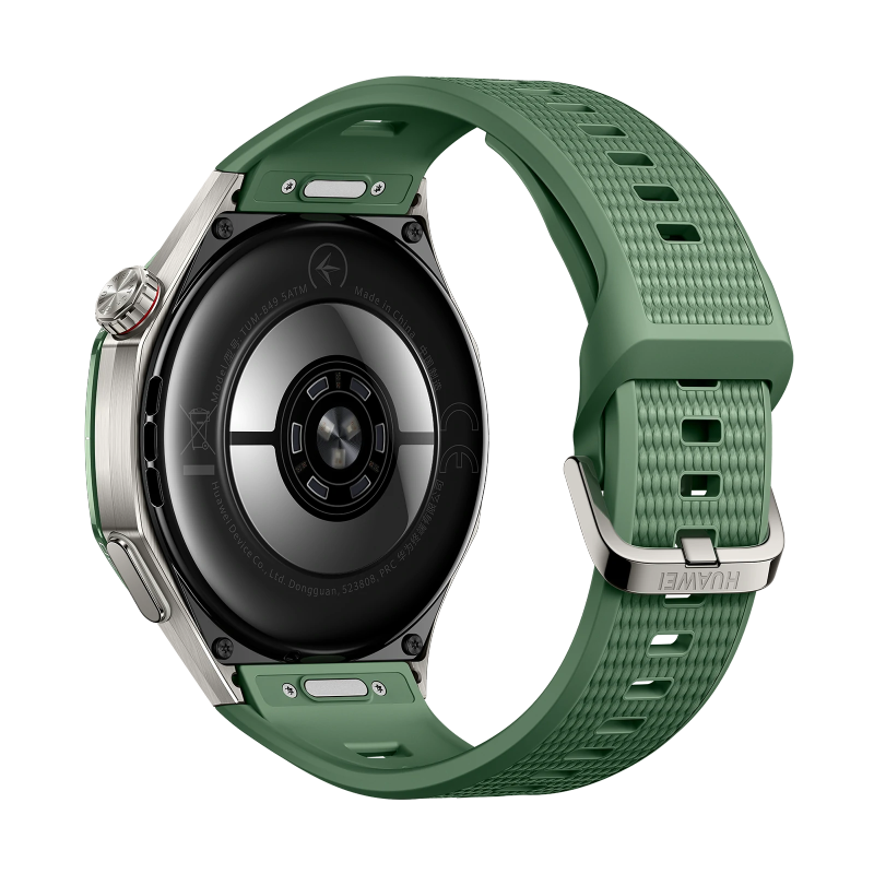 HUAWEI WATCH GT 7 Pro 46mm 8060120036001 Men's Green Smart Watch - rear sensor view (image 6)