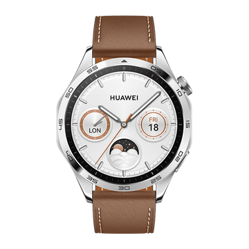HUAWEI WATCH GT 4 46mm Brown Leather Strap