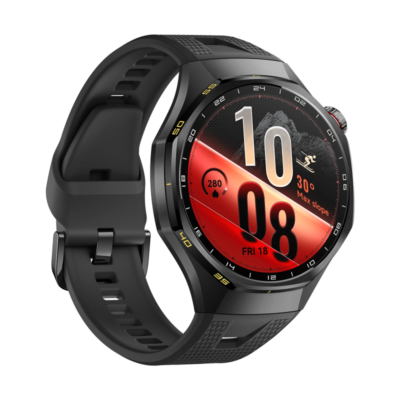 HUAWEI WATCH GT 7 Pro 46mm 8060120036003 Men's Black Smart Watch - alternate angled view (image 3)