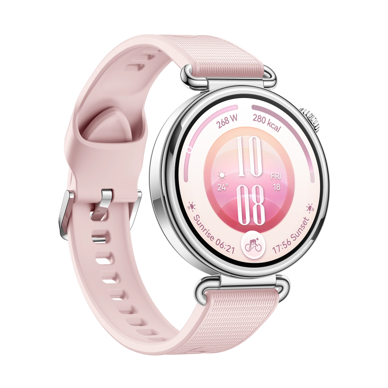 HUAWEI WATCH GT 7 41mm 8060120036105 Women's Pink Smart Watch - alternate angled view (image 3)