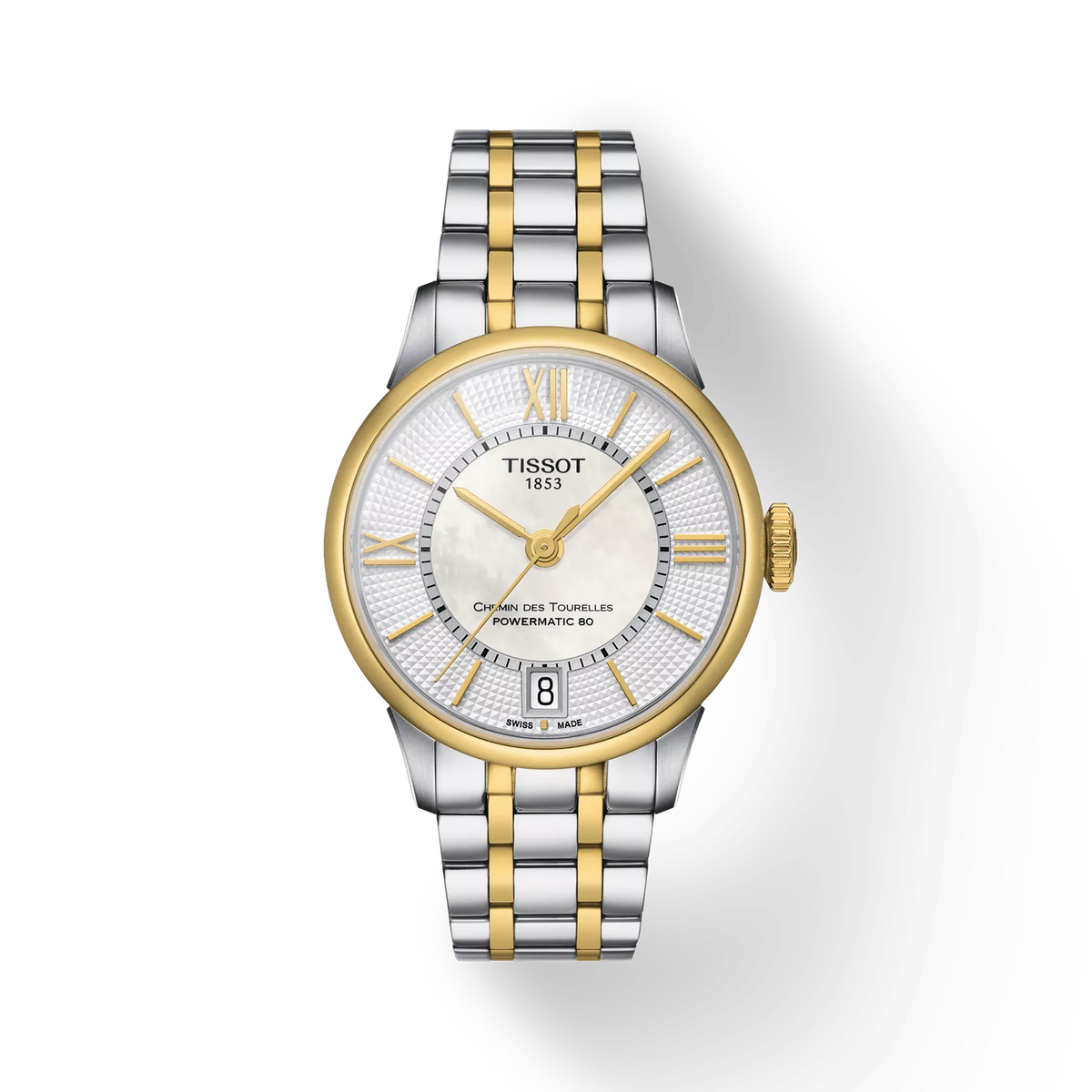 Tissot Chemin des Tourelles Powermatic 80 Lady T099.207.22.118.00 Women's Automatic Watch - front (image 1)