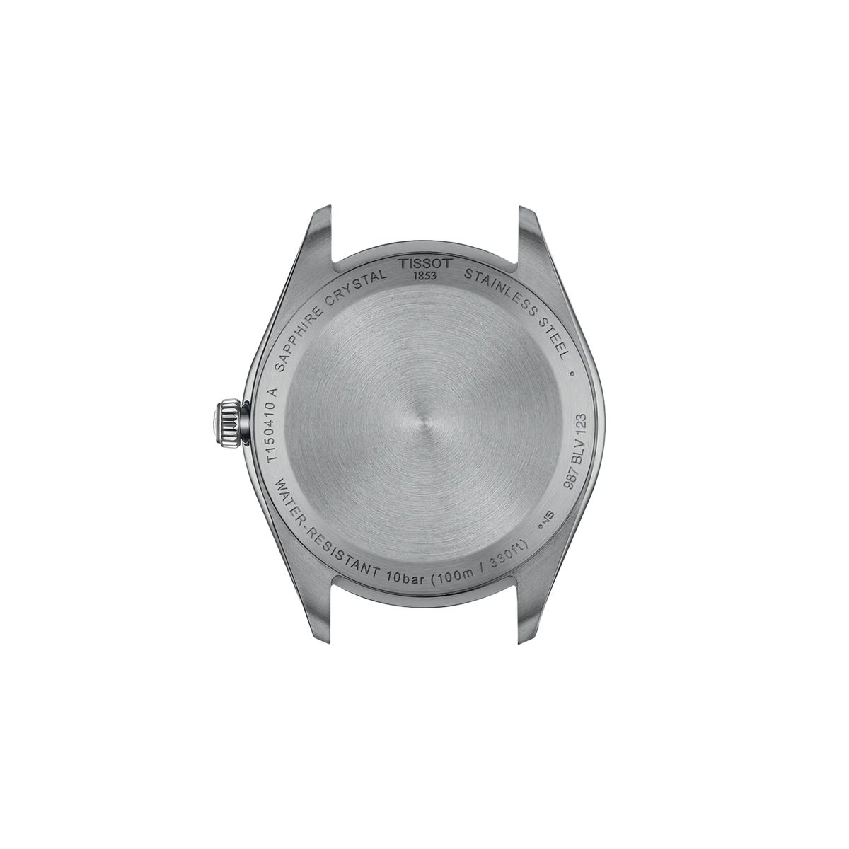 Tissot PR 100 40mm T150.410.11.091.00 Men's Quartz Watch - caseback / rear (image 3)