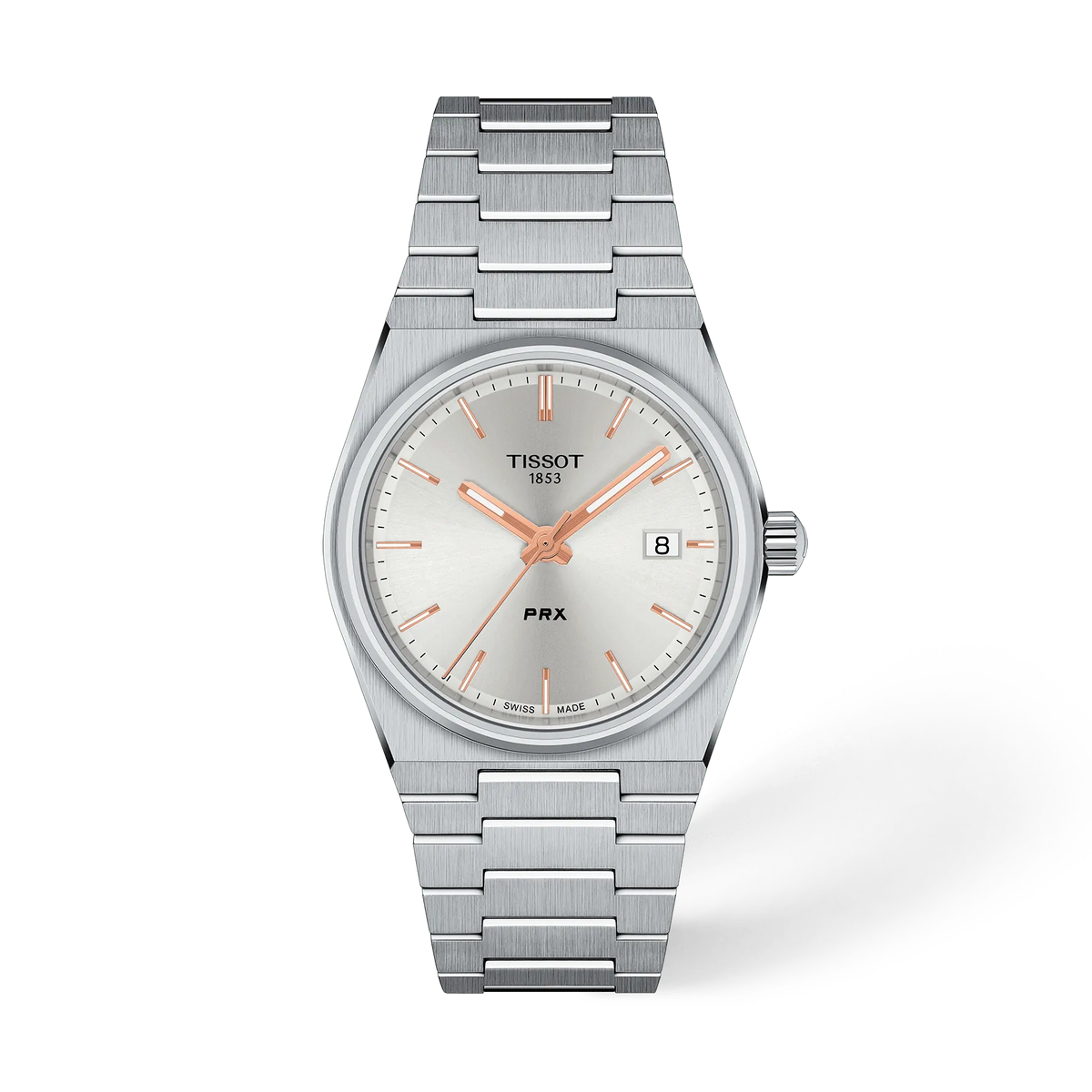 Tissot PRX 35mm T137.210.11.031.00 Unisex Quartz Watch - front (image 1)