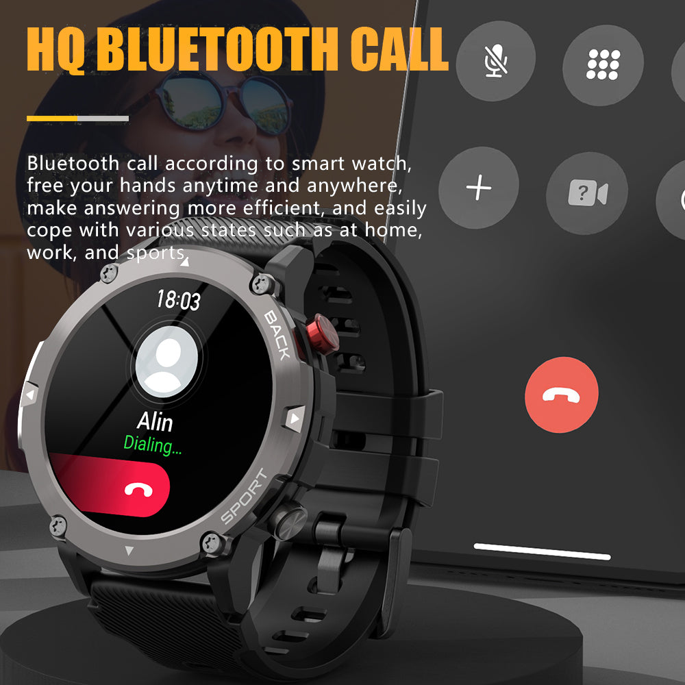 TYME TSWC21PROBK-01 Black Smart Watch