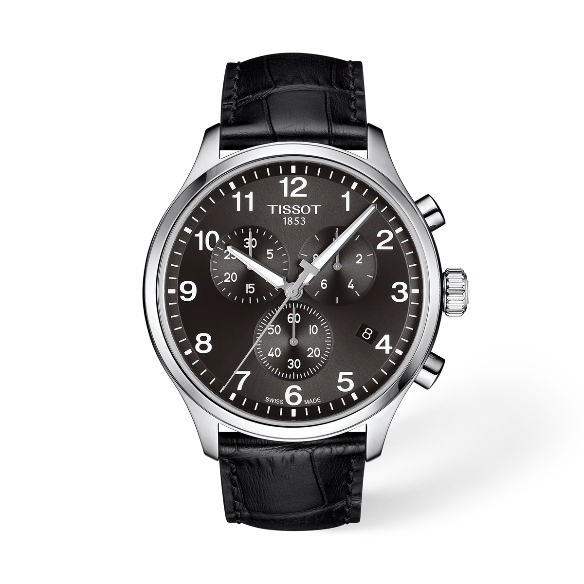 Tissot Chrono XL Classic 45mm T116.617.16.057.00 Men's Quartz Chronograph Watch - front (image 1)