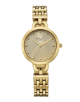Titan 95349YM01 Women's Quartz Watch – Gold-Tone Dial