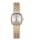 Titan 95430WM01 Women's Quartz Watch – Silver Dial, Metal Band