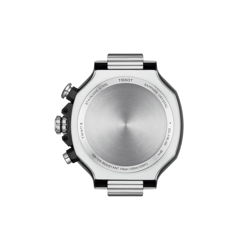 Tissot T-Race 45mm T141.417.11.051.01 Men's Quartz Chronograph Watch - caseback