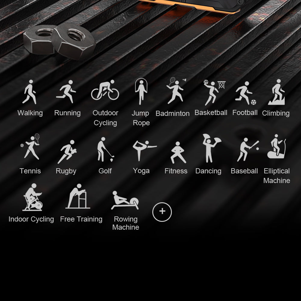 TYME TSWC20PROOG-04 Orange Smart Watch