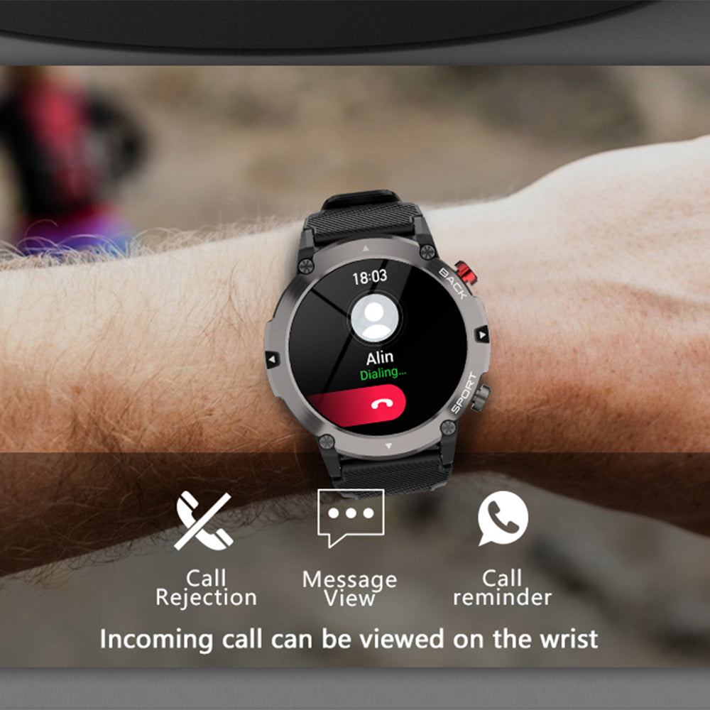 TYME TSWC21PROBK-01 Black Smart Watch