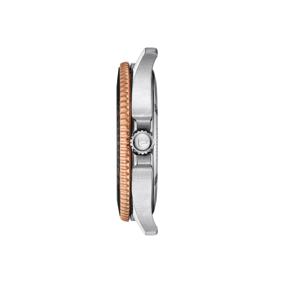 Tissot Seastar 1000 40mm T120.410.22.051.01 Unisex Quartz Watch - side profile (image 2)