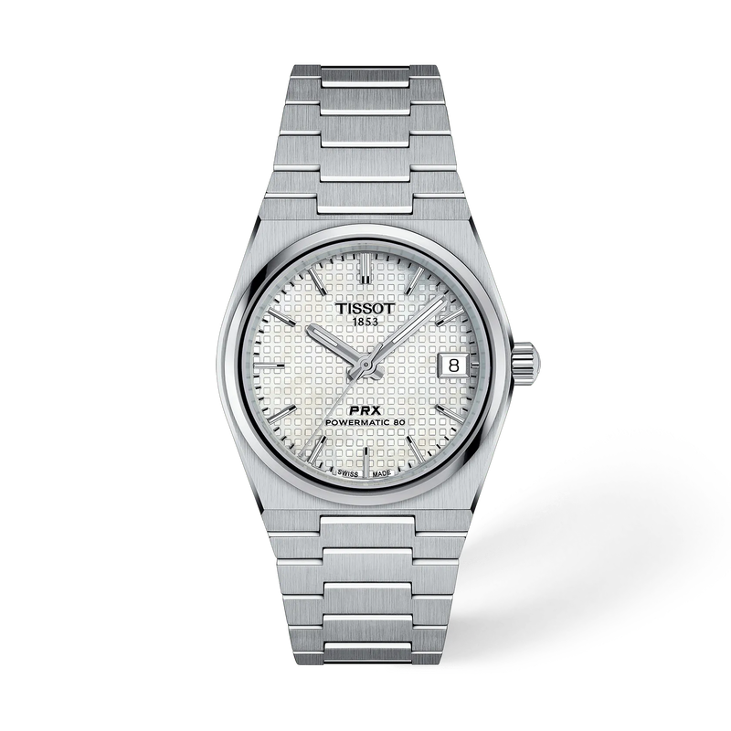 Tissot PRX 35mm T137.207.11.111.00 Women's Automatic Watch - front view