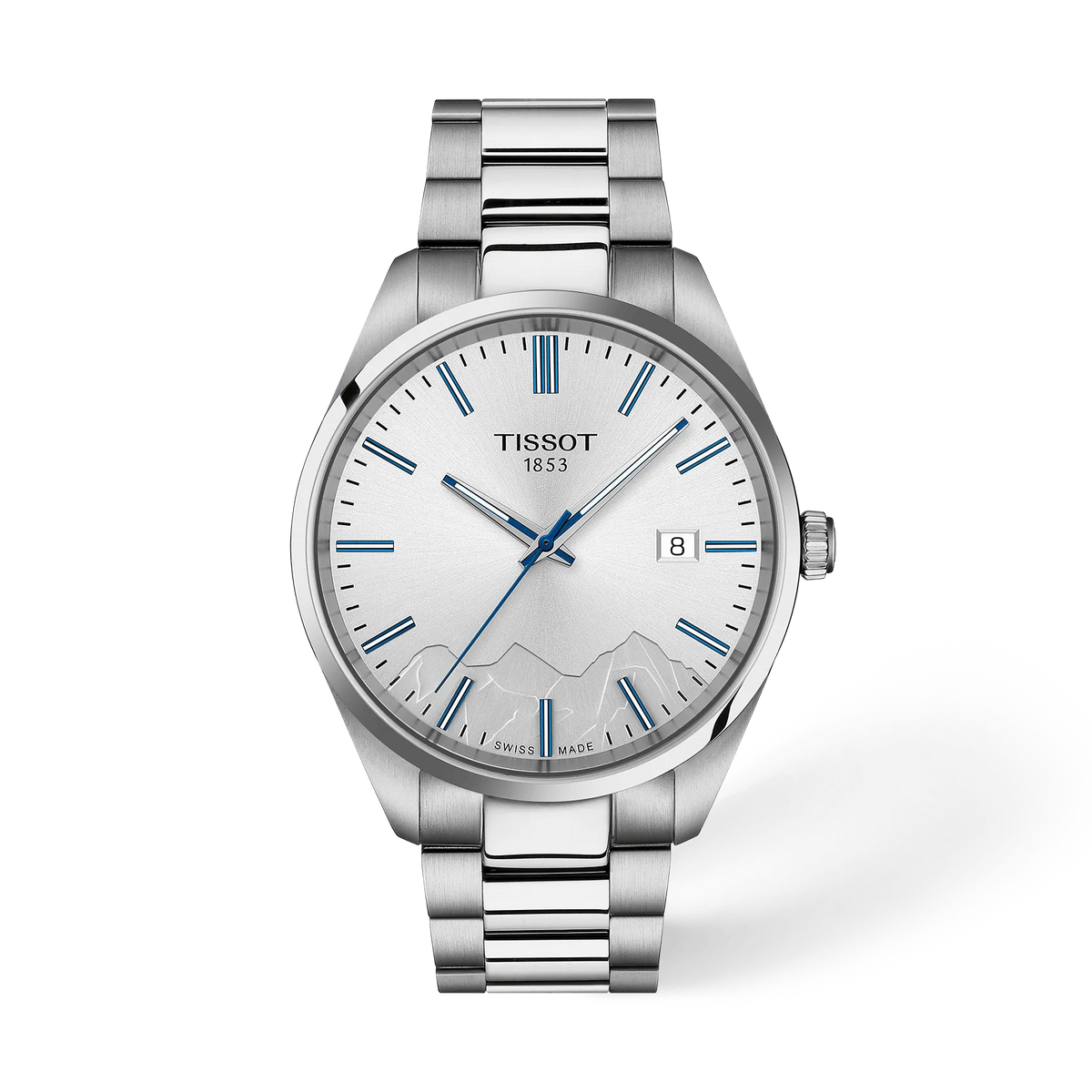 Tissot PR 100 Jungfraubahn 40mm T150.410.11.031.00 Men's Quartz Watch - front (image 1)