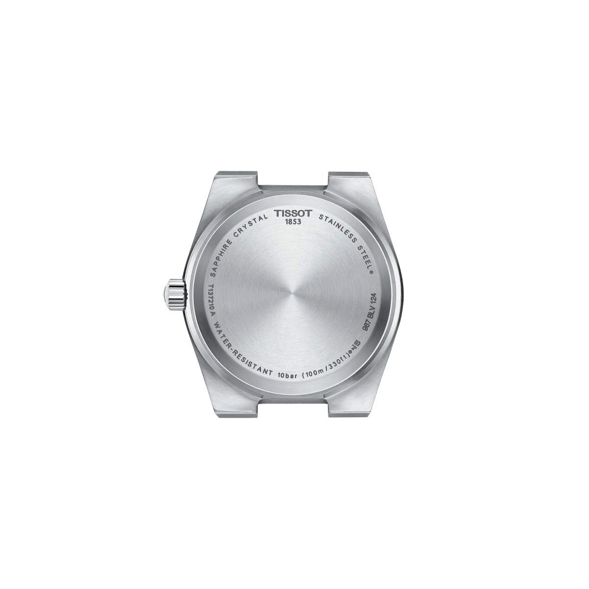 Tissot PRX 35mm T137.210.11.081.00 Unisex Quartz Watch - caseback / rear (image 3)