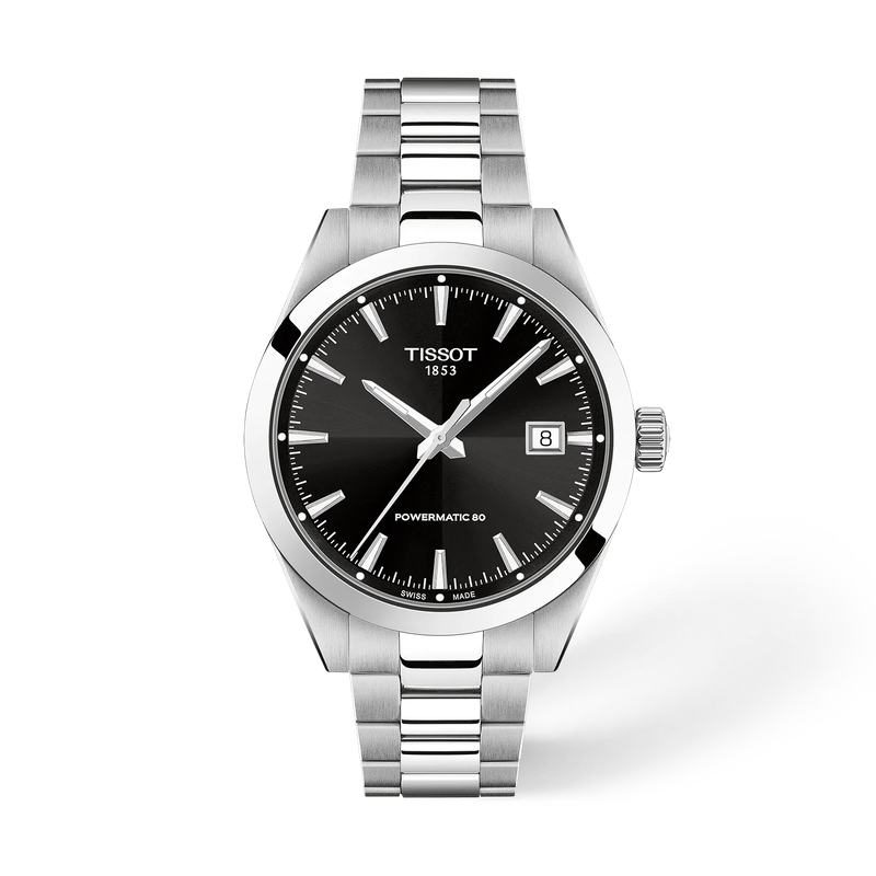Tissot Gentleman 38mm T165.807.11.051.00 Men's Automatic Watch - front view