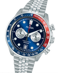Alba A4B025X1 Men's Quartz Chronograph Stainless Steel Watch