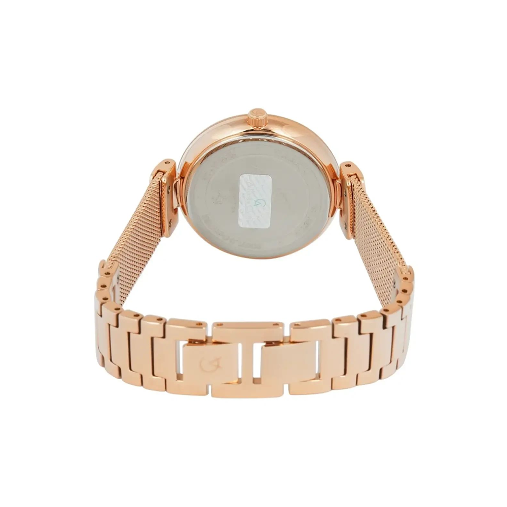 Alexandre Christie AC2C07LDBRGGR Passion Women's Rose Gold &amp; Grey Stainless Steel Watch
