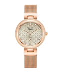 Alexandre Christie AC2C07LDBRGGR Passion Women's Rose Gold & Grey Stainless Steel Watch