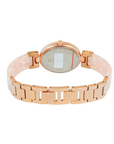 Alexandre Christie AC2C08LHBRGLNPN Passion Women's Pink Dial Rose Gold Stainless Steel & Acetate Watch