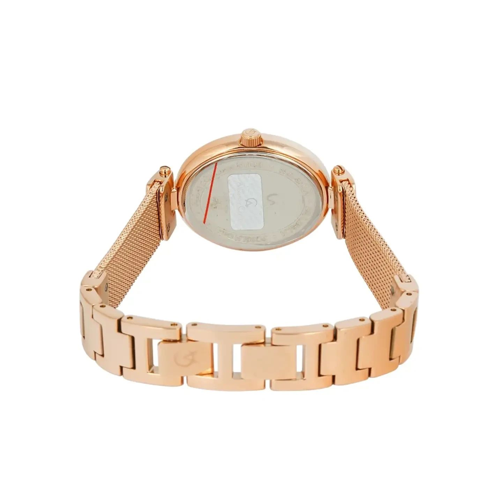 Alexandre Christie AC2C08LHBRGSL Passion Women's Silver Dial Rose Gold Stainless Steel Watch