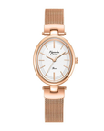 Alexandre Christie AC2C08LHBRGSL Passion Women's Silver Dial Rose Gold Stainless Steel Watch
