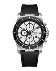 Alexandre Christie AC6141MCLSSSL Men's Silver Dial Stainless Steel Chronograph Watch