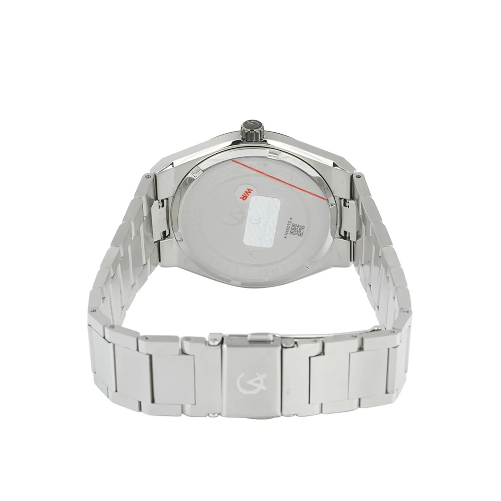 Alexandre Christie AC8697MDBTEGR Classic Steel Men's Grey Dial Stainless Steel Watch