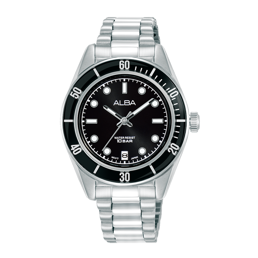 Alba AG8Q61X1 Women's Quartz Stainless Steel Watch