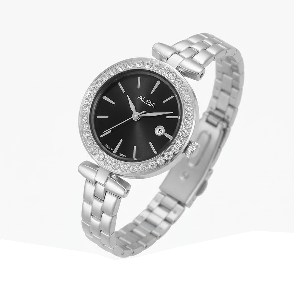 Alba AH7DS1X Women's Quartz Stainless Steel Watch