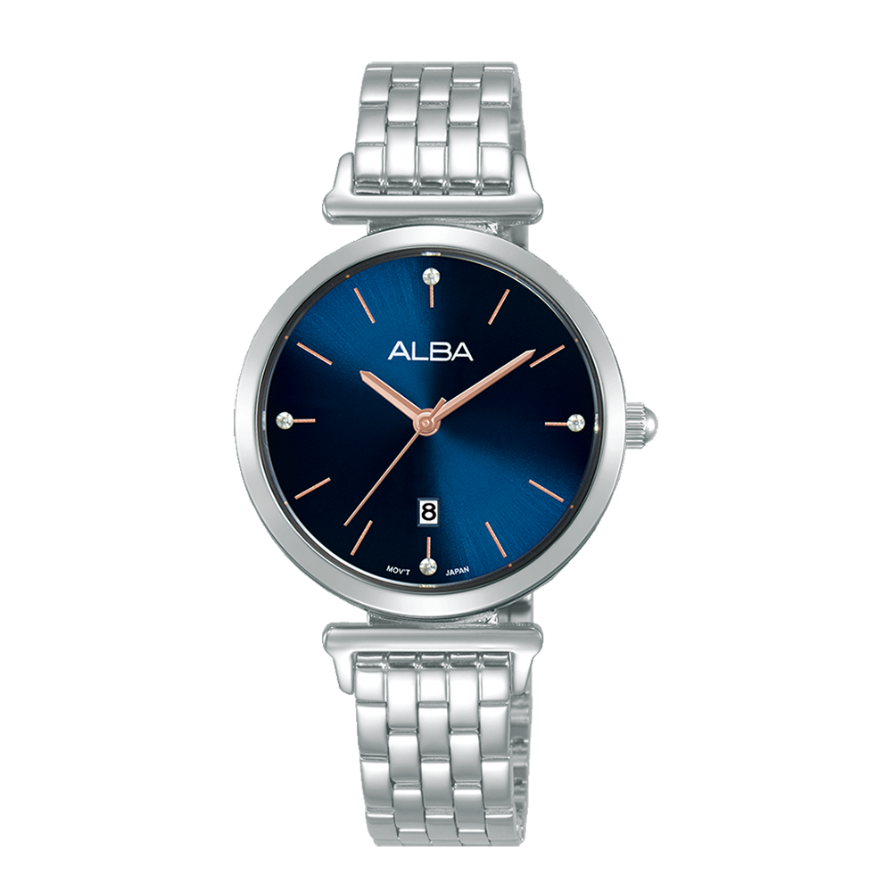 Alba AH7EN7X Women's Quartz Stainless Steel Watch