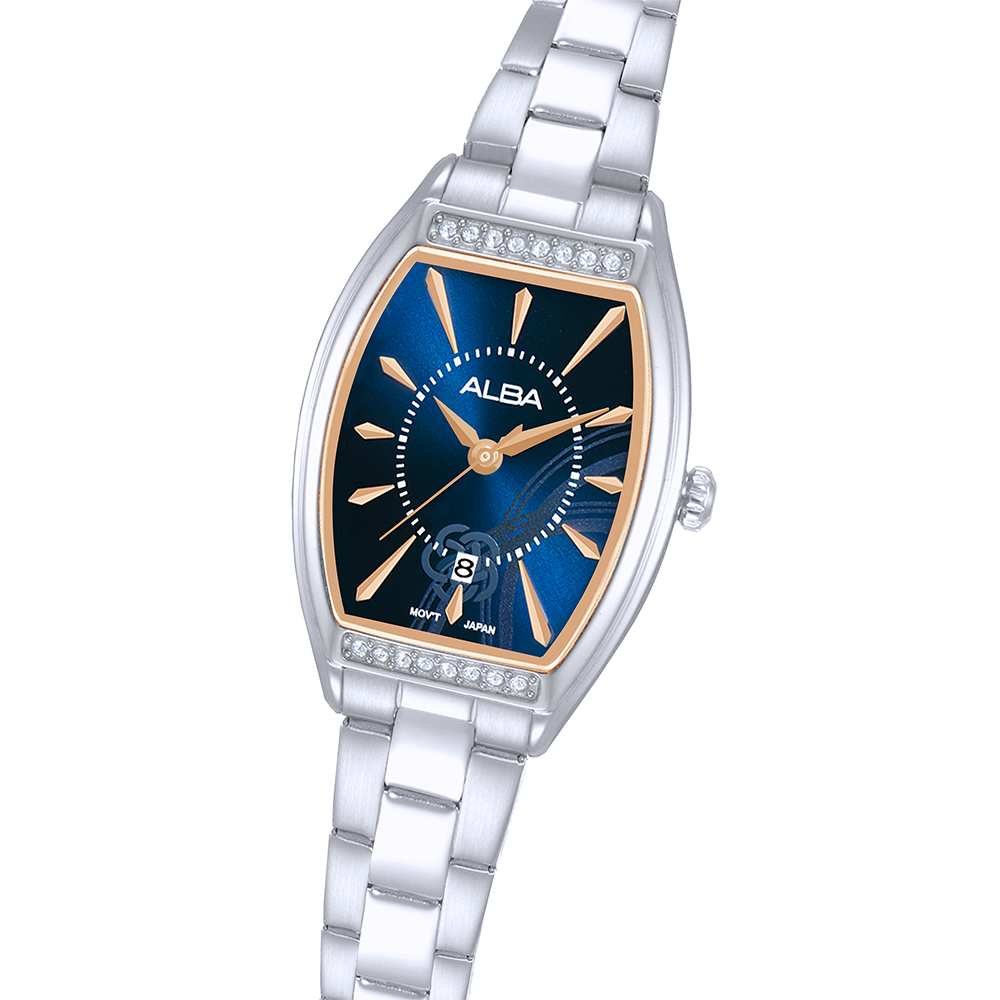 Alba AH7EQ9X1 Women's Quartz Stainless Steel Watch