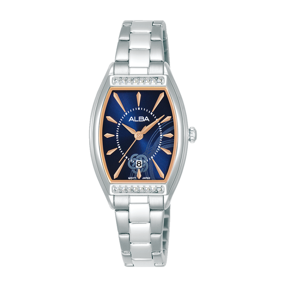 Alba AH7EQ9X1 Women's Quartz Stainless Steel Watch