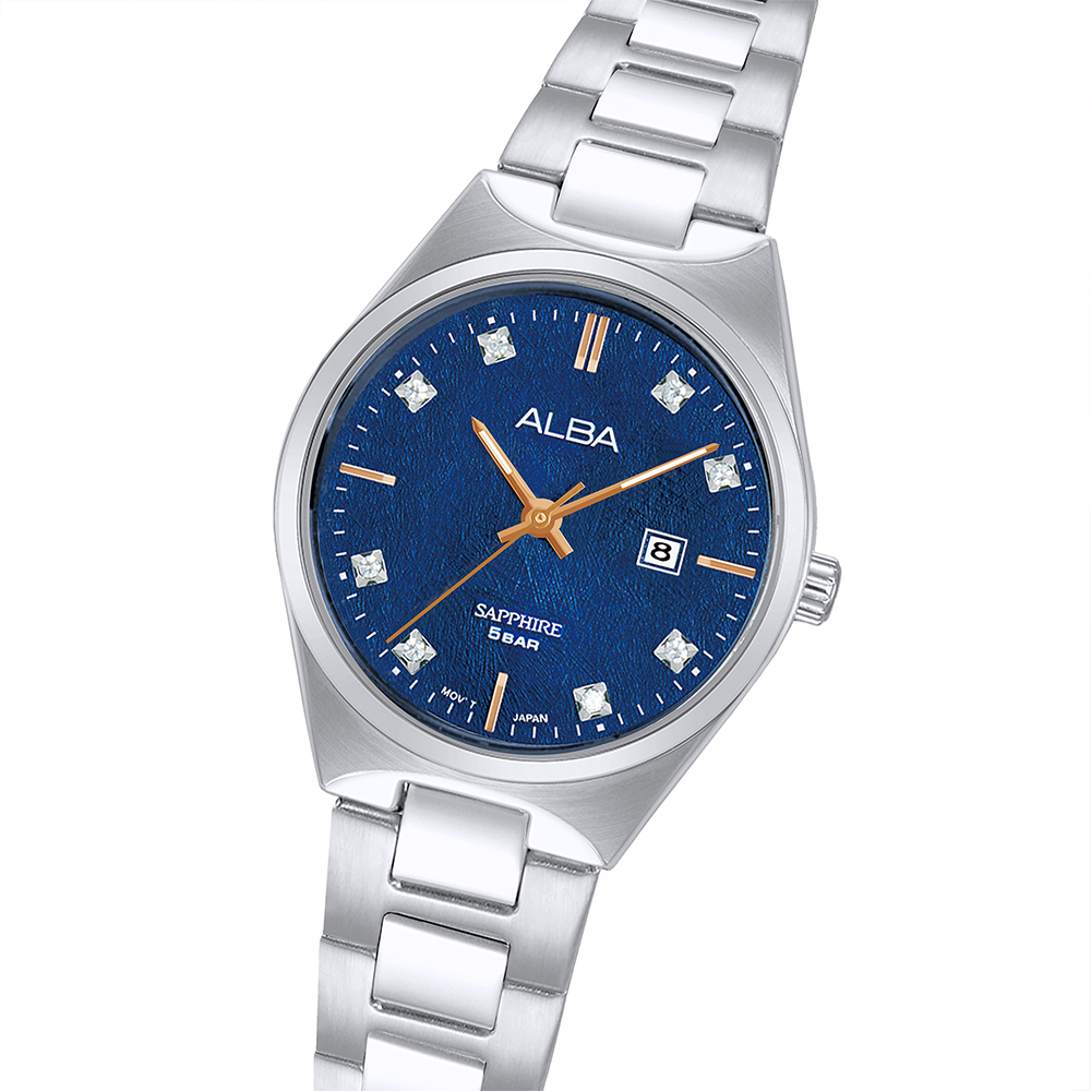 Alba AH7ER7X1 Women's Quartz Stainless Steel Watch