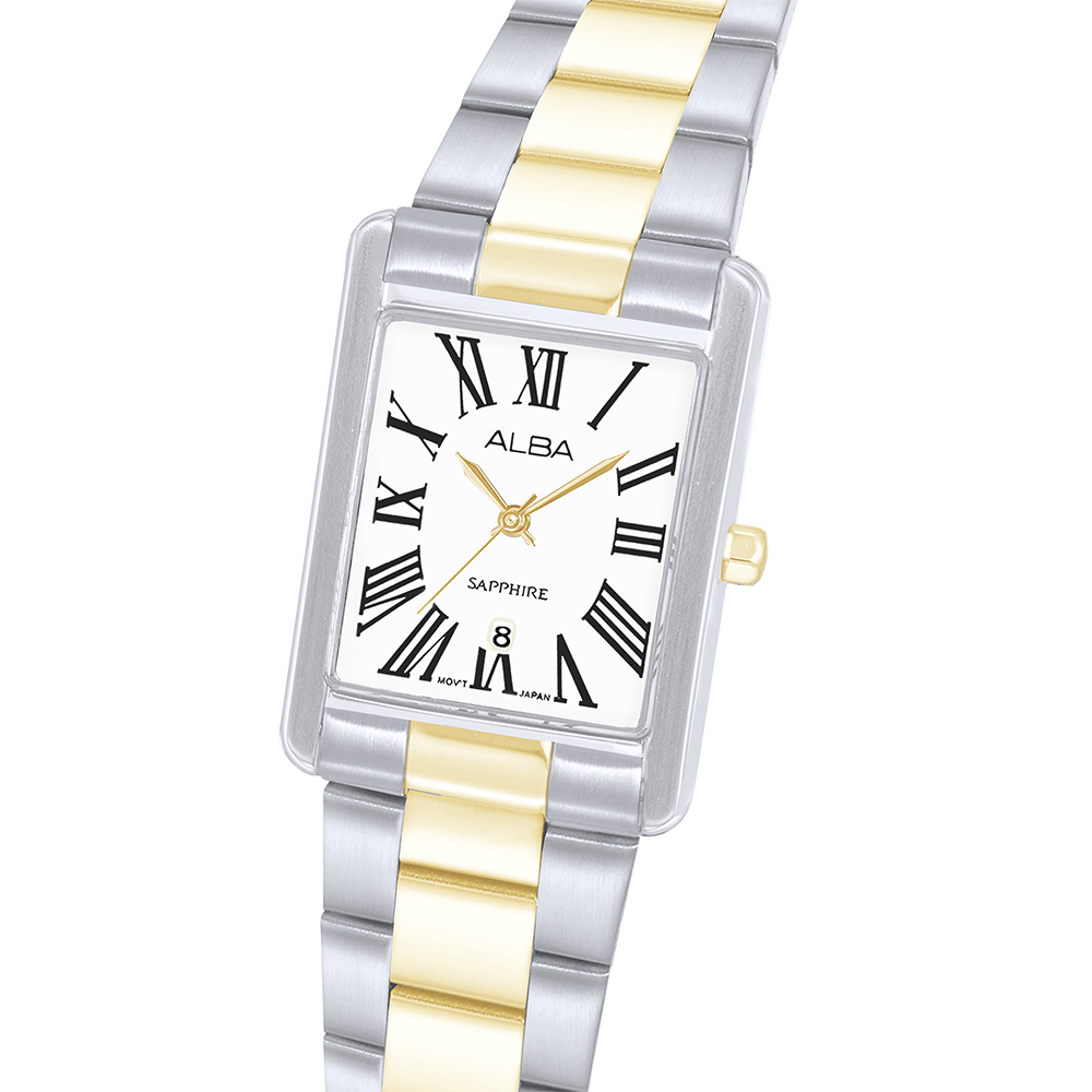 Alba AH7ES7X1 Men's Quartz Stainless Steel Watch