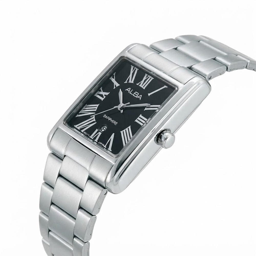 Alba AH7ES9X1 Men's Quartz Stainless Steel Watch