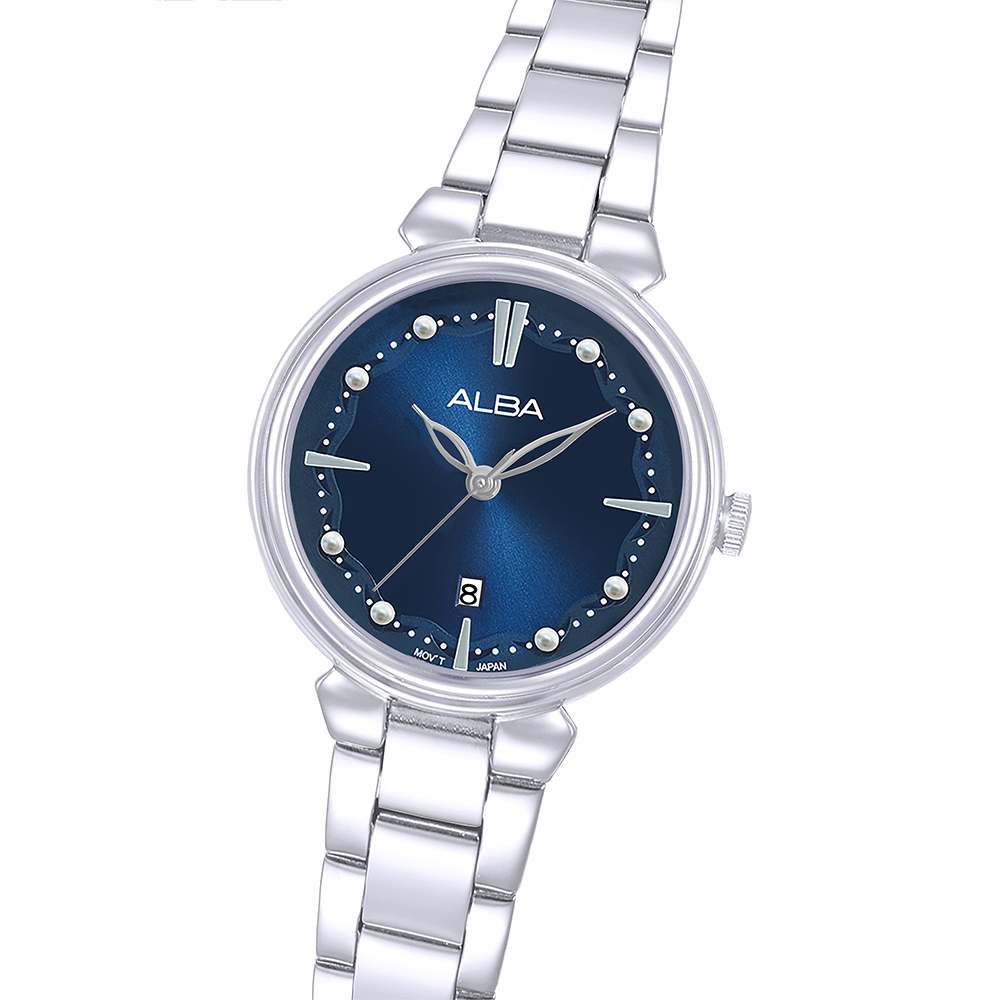 Alba AH7EV9X1 Women's Quartz Stainless Steel Watch
