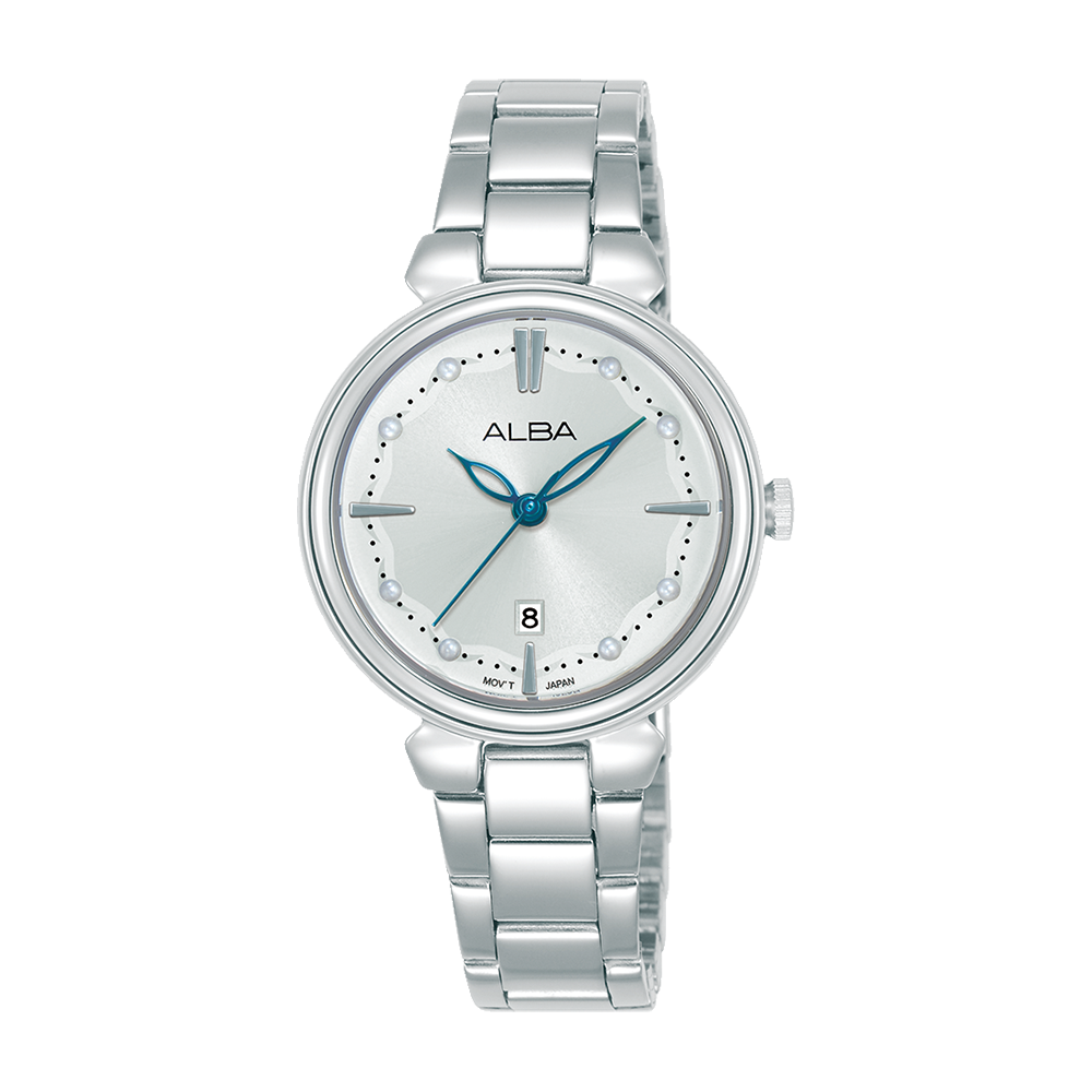 Alba AH7EW5X1 Women's Quartz Stainless Steel Watch