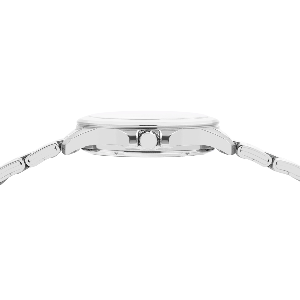 Alba Fashion Women Ivory Dial Stainless Steel Bracelet Watch AH7EY3X1