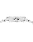 Alba Fashion Women Ivory Dial Stainless Steel Bracelet Watch AH7EY3X1