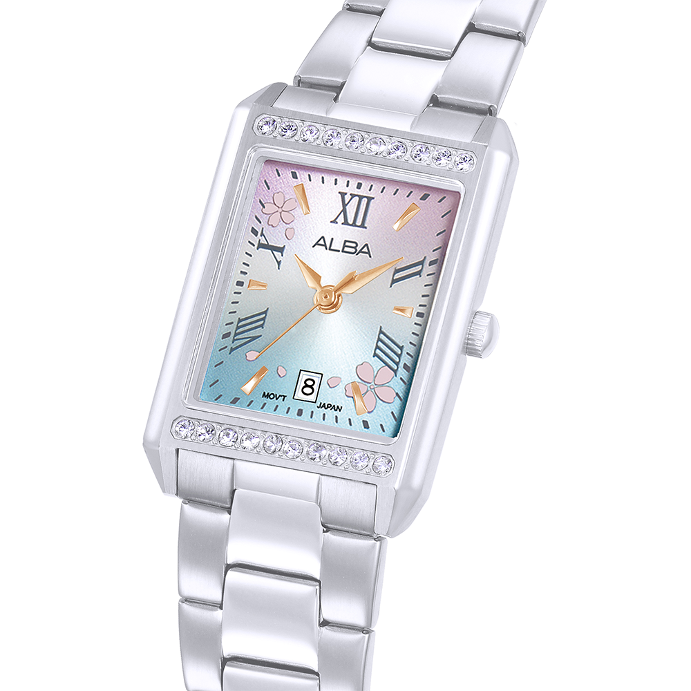 Alba AH7FA1X1 Women's Quartz Stainless Steel Watch