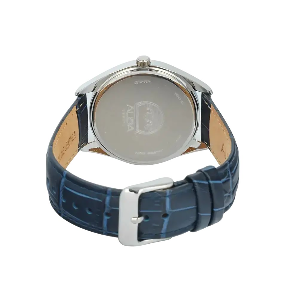 Alba AJ6215X1 Men's Quartz Leather Strap Watch