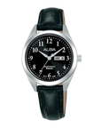 Alba AN8129X1 Women's Black Dial Leather Strap Watch VJ23 (30mm)