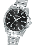 Alba AS9V47X Men's Quartz Stainless Steel Watch
