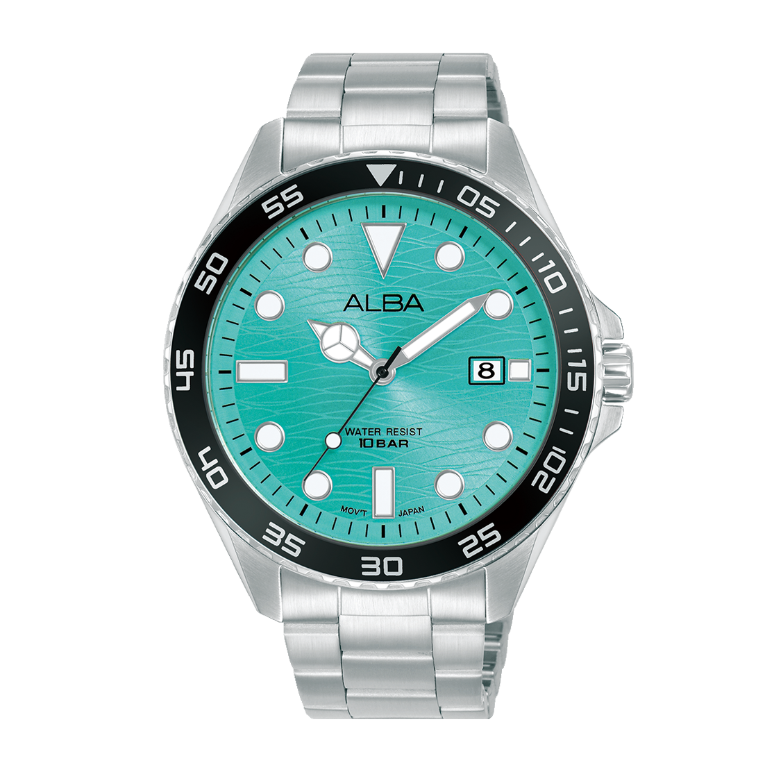 Alba AS9V61X Men's Quartz Stainless Steel Watch