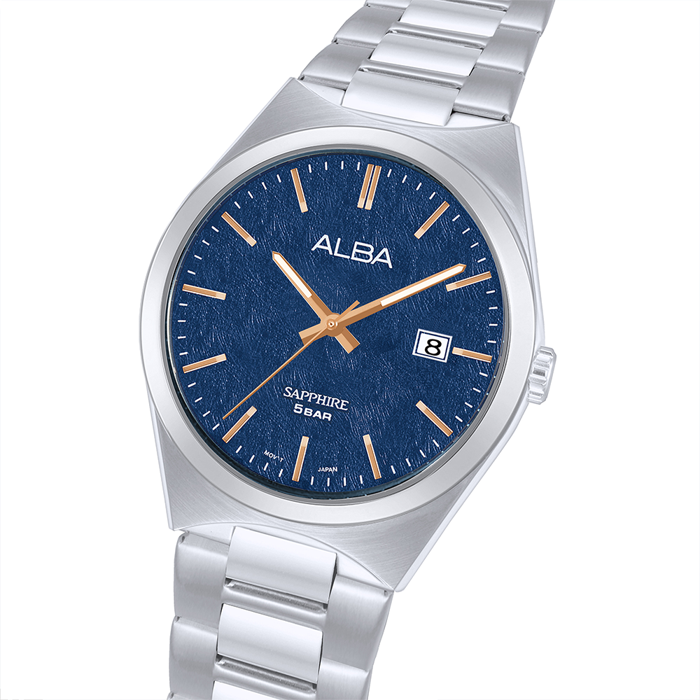 Alba AS9V77X1 Men's Quartz Stainless Steel Watch